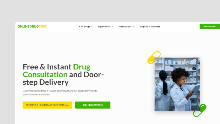Onlinedrugcrib Project